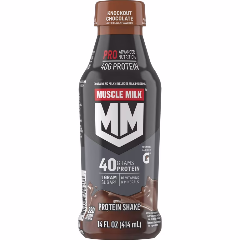 MUSCLE MILK Pro Series Protein Shake Knockout Chocolate